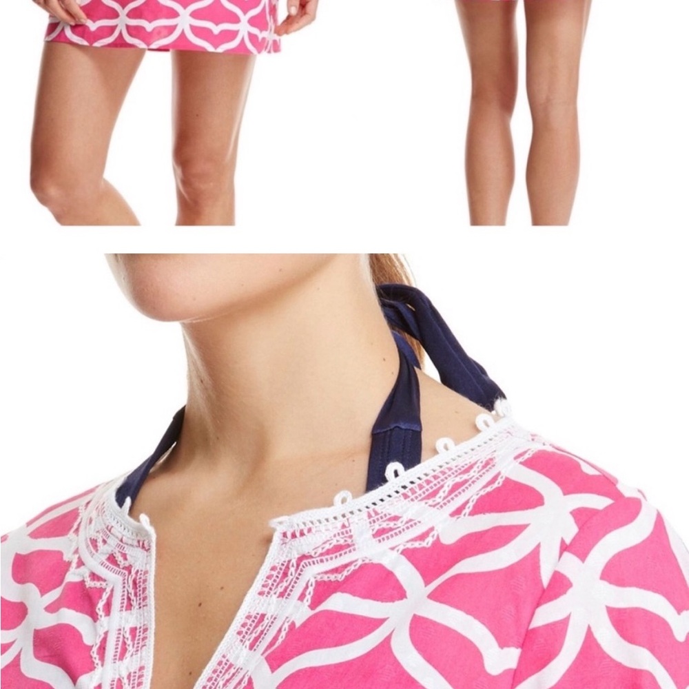 Vinyard Vines Women’s Pink Patterned Swim Cover-Up